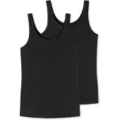 Schiesser Maillot de corps 'Uncover' noir