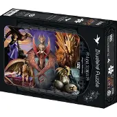 Blue Bird Puzzle Anne Stokes - Dragon Fellowship - 1000 pièces