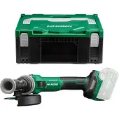 HiKOKI Meuleuse Ø125 18V LI Brushless G1813DVEW2Z avec Hitcase (Produit seul)