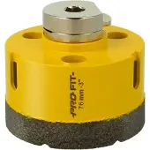 Pro-Fit 09031068 Foret Diamanté Avec Adaptateur C&D Intégré - 68 Mm
