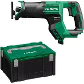 HiKOKI Scie sabre 130mm 18V Li-ion BrushlessHikoki CR18DMAW2Z sans batterie ni chargeur - HitCase III