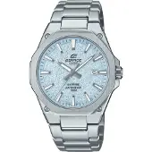 Edifice Efr-s108 39.9mm 10atm Quartz Analog Watch Argenté Homme