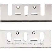 Makita Jeu de 2 fers de rabot - réaffûtables - 82 mm - D-16346