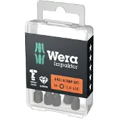 Wera 840/4 Embouts Hex-Plus IMP DC Impaktor, 5 X 50 Mm, 5 Pièces