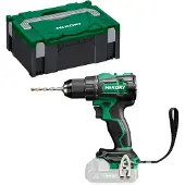 HiKOKI Perceuse visseuse à percussion 70 Nm Brushless 18 V DV18DEW2Z avec Hitcase II, sans batterie ni chargeur