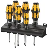 Wera Jeu De Tournevis 932/6 Kraftform Plus 6 Pièces