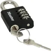 Master Lock Masterlock 7641EURDBLK Cadenas À Combinaison - 40mm - Noir