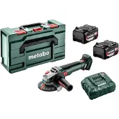 Metabo WB 18LT BL 11-125 Quick Akku-Winkelschleifer 18V (mit 2x Akkus) 613054650