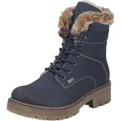 Rieker Bottines à lacets bleu nuit