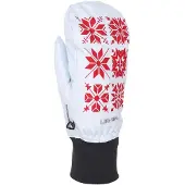 Level Coral Mittens Blanc L
