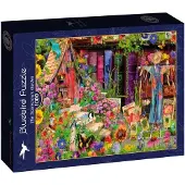 Blue Bird Pièce de puzzle The Scarecrow's Garden 1000 pièces Carton