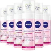 Nivea 6 mousses nettoyantes pour peaux sèches/sensibles, 150 ml
