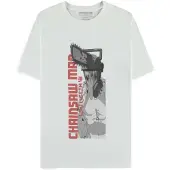 Difuzed Chainsaw Man T-shirt Chainsaw Man White Taille XL
