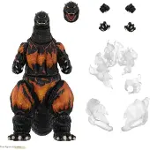 Super7 Toho Burning Godzilla 1995 Figure Multicolore