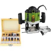 Procraft POB1700 Défonceuse 1200 Watts 6 - 8 mm + accessoires
