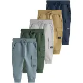 Next Pantalon bleu marine / bleu fumé / cappuccino / gris clair / vert foncé