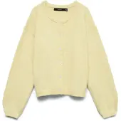 Vero Moda Cardigan 'VMHope' jaune clair