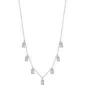 Faina Chaîne argent / transparent