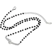 NAEMI Chaîne noir / argent