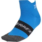 Adidas Chaussettes de sport 'Speed' bleu / gris chiné / noir / blanc