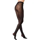 Kunert Collants 'Romantic Love' bleu / noir