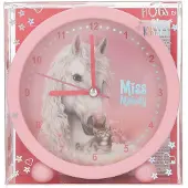 Miss Melody 0414088, Réveil analogique, rond, rose, intérieur, bébé, garçon/fille