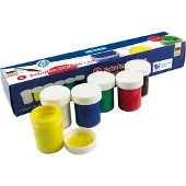 Toppoint Schulmalfarben 6er Sortmient á 20ml 28956