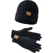 Lonsdale Bonnet noisette / noir