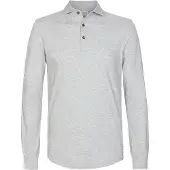 Profuomo Polo Manches Longues Melange Gris taille S