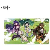 Mihoyo Podkadka pod mysz Genshin Impact 2. rocznica 70 x 40 cm ilustracja