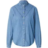 Pepe Jeans Pl3051203 Long Sleeve Shirt Bleu S Femme