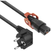 ACT AK5151 Câble d'alimentation Noir 2 m CEE7/7 Coupleur C13 (AK5151)