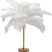 Kare Lampe de table Feather Palm blanc 60cm (E27)