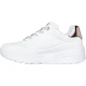 SKECHERS Baskets à lacets Junior Metallic Mode