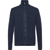 !Solid Vestes en maille bleu foncé