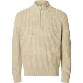 Selected Pull-over 'SLHTOM' beige
