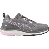 Puma Chaussures de sécurité Motion Celerity Knit low S3S rose pour femmes , conformes à la norme EN ISO 20345:2022 S3S ESD HRO SR taille 41