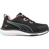 Puma Chaussures de sécurité Motion Celerity Knit S1PS bleu/coral pour femmes , conformes à la norme EN ISO 20345:2022 S1PS ESD HRO SR taille 41