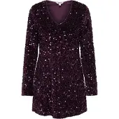 ONLY Robe 'ONLANIKA' bourgogne