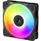 Arctic Cooling Ventilateur 120 mm P12 Pro Reverse A-RGB - Flux d'air inversé - PWM - Noir