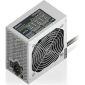 Aisens ASPC-500ATX-SEO, 500 W, 220 V, 50/60 Hz, 2,5 - 5 A, 28 A, 21 A