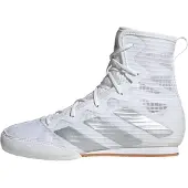 Adidas Chaussure de sport 'Box Hog 4' argent / blanc