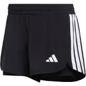 Adidas Pacer Workout Woven 2in1 Shorts Noir L Femme