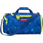 Step by step Sac de sport 'Hama' bleu / bleu foncé / jaune fluo