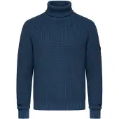 OMBRE Pull-over 'SWTN-0163' bleu marine