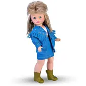 Nancy Poupée de collection Jean Bleu Bleu Taille unique