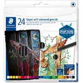 Staedtler Crayon de couleur soft 24ST (24x)