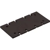 Makita plateau de ponçage 93 x 185 mm Ponceuses vibrantes DBO380, BO3700 & BO3711