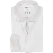 MARVELIS Homme Marvelis Performance Modern Fit Chemise en jersey blanc, Unicolore