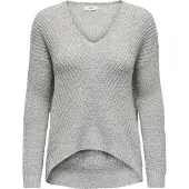 JDY Pull-over 'JDYNew Megan' gris clair
